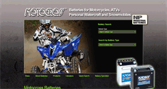 Desktop Screenshot of motocrosspower.com